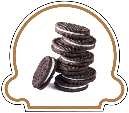Crème Glacée Black Cookies