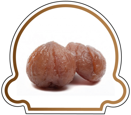 Crème glacée Marron