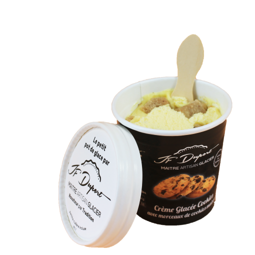Petit Pot Crème glacée Cookies