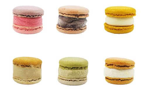 Boite de 5 Macarons à composer